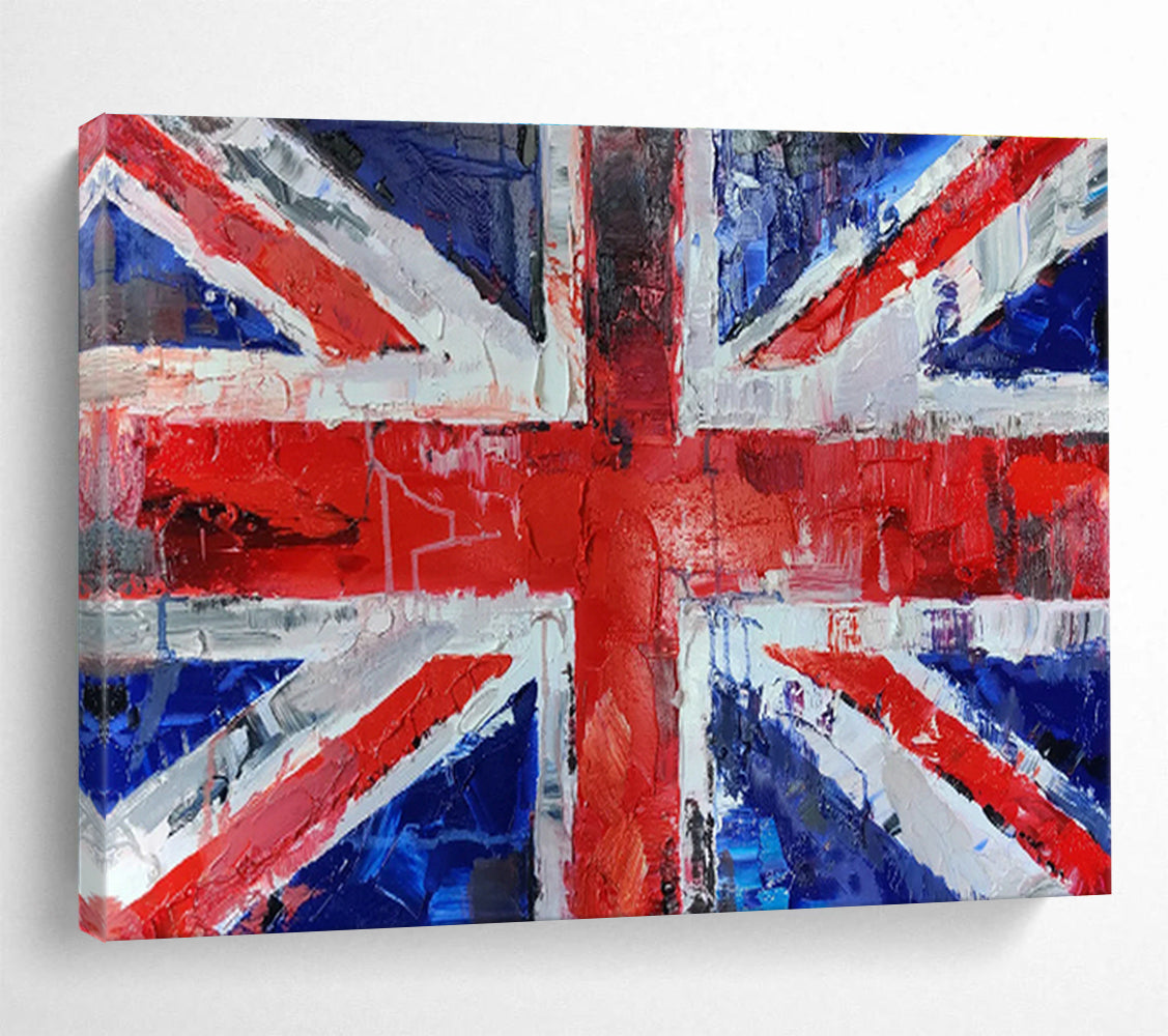 Custom-Made Casino Large Abstract Hand Painting