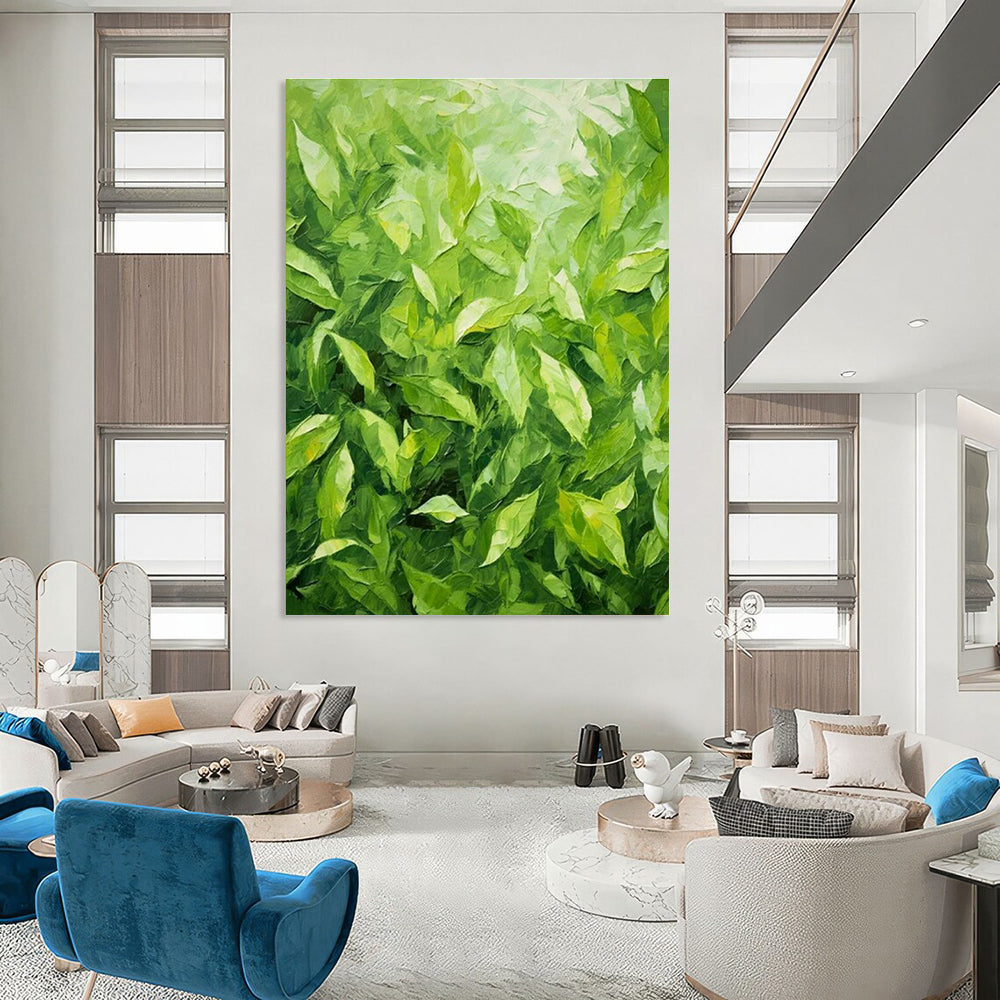 Striking Custom Hand-Painted Abstract Painting - Eerie Elegance for Haunted Asylum Themed Escape Rooms  DLZ0306