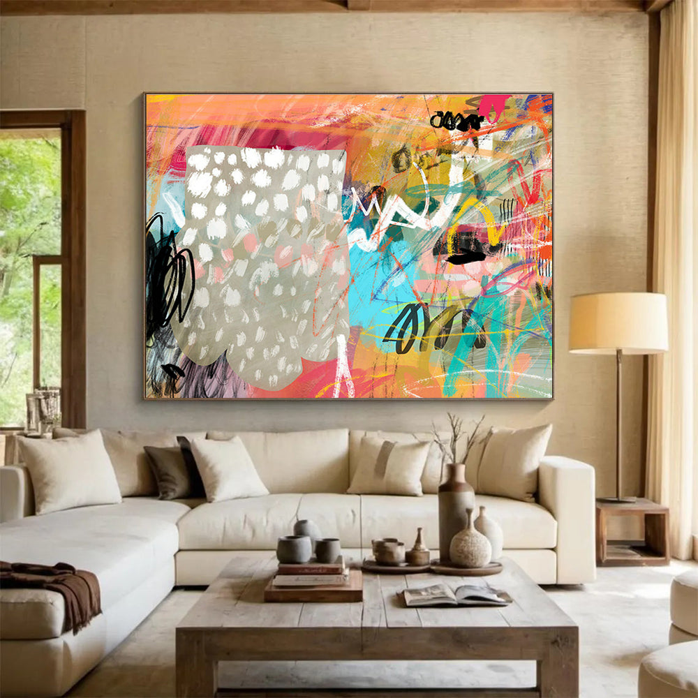 Tailored Studio Large-Scale Abstract Hand Painting