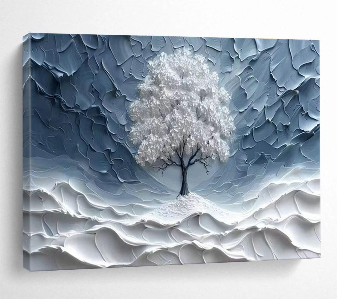 Custom Giant Abstract Hand Painting for Vertical Urban Farming Automated Plant Pollination System Development Lab DLZ3213