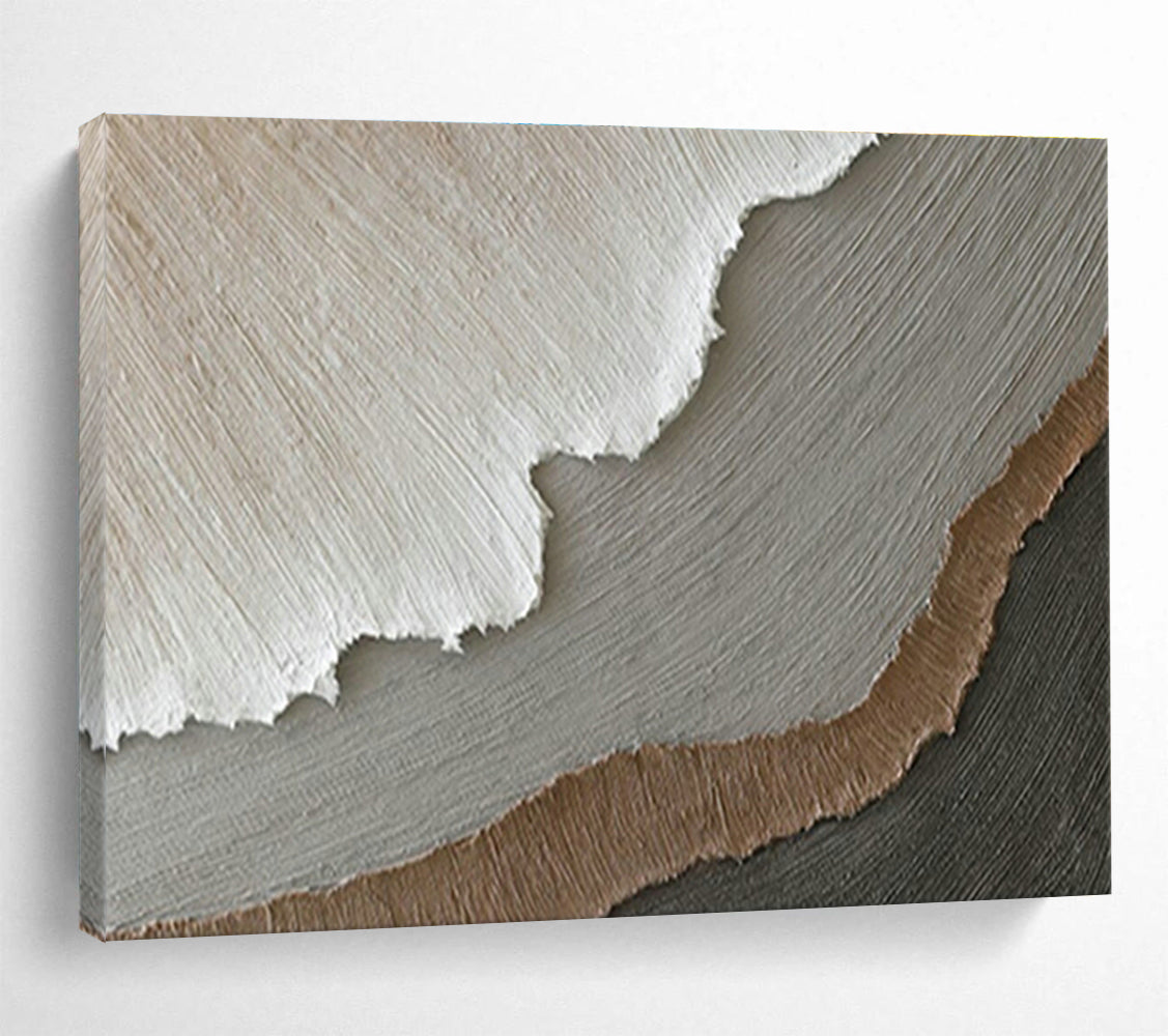 Bespoke Vertical Urban Vertical Insect Protein Farm Oversized Abstract Hand-Painted Art DLZ2635