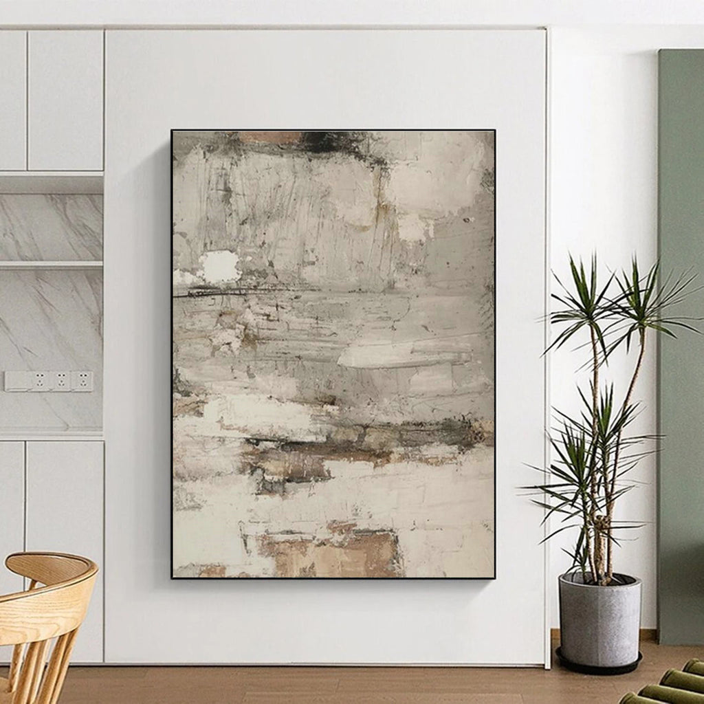 Ornate Large-Scale Custom Hand-Painted Abstract Artwork - Artisanal Touch for Pottery Studios  DLZ0209