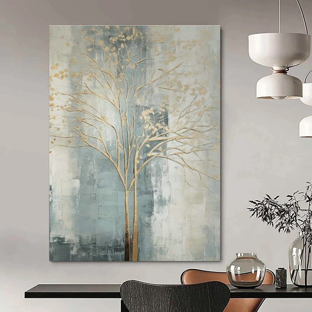 Large-Scale Customizable Hand-Painted Abstract Painting - The Ideal Choice for Office Style  DLZ0120