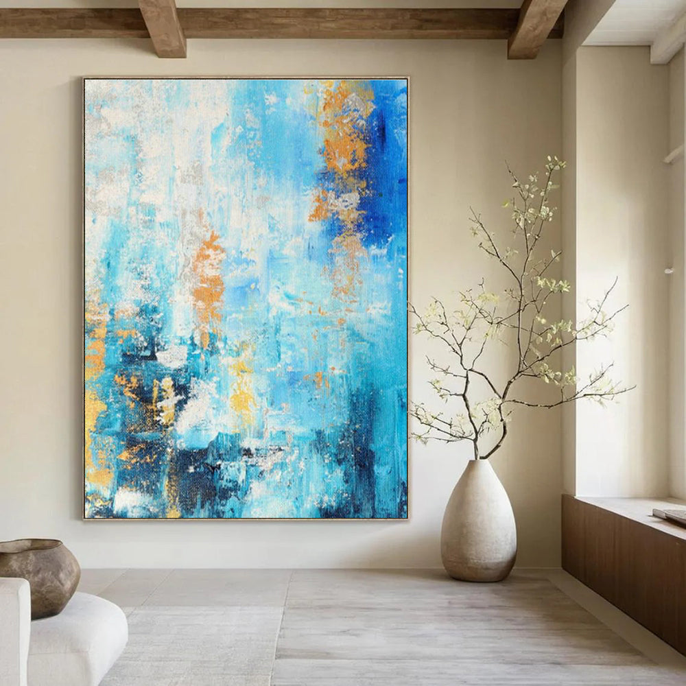 Oversized Custom Handmade Abstract Painting for Perfume Boutiques  DLZ0014