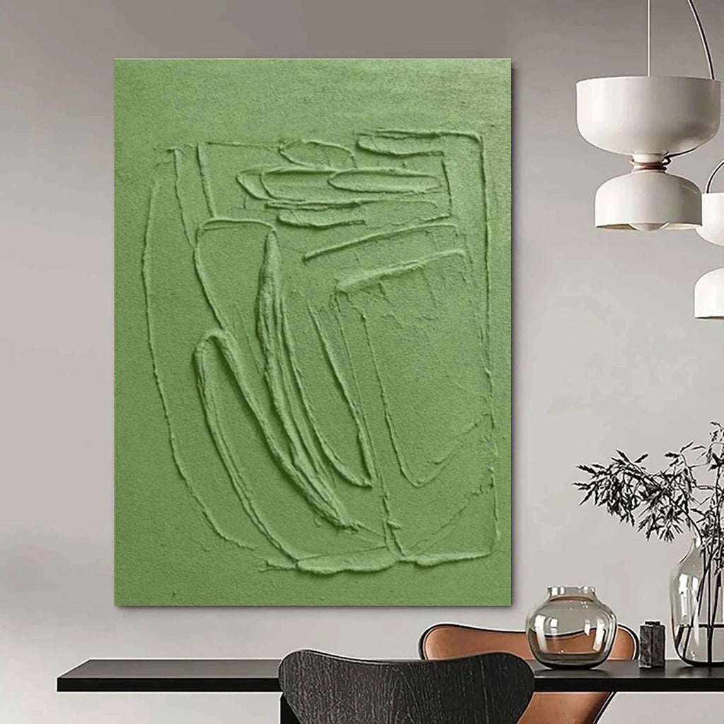 Grand Custom Hand-Painted Abstract Artwork - Artistic Luxury for High-End Jewelry Auctions  DLZ0290