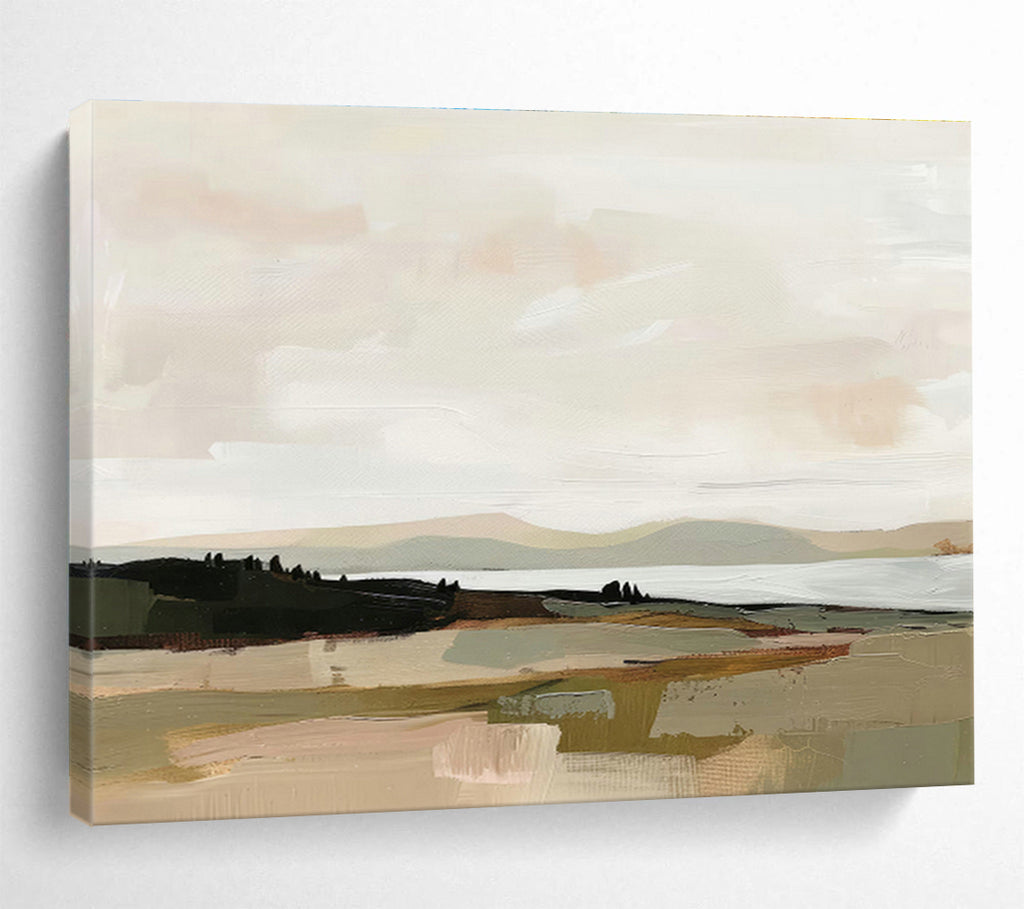 Customizable Underwater Archaeological Preservation Lab Abstract Hand Painting DLZ2626