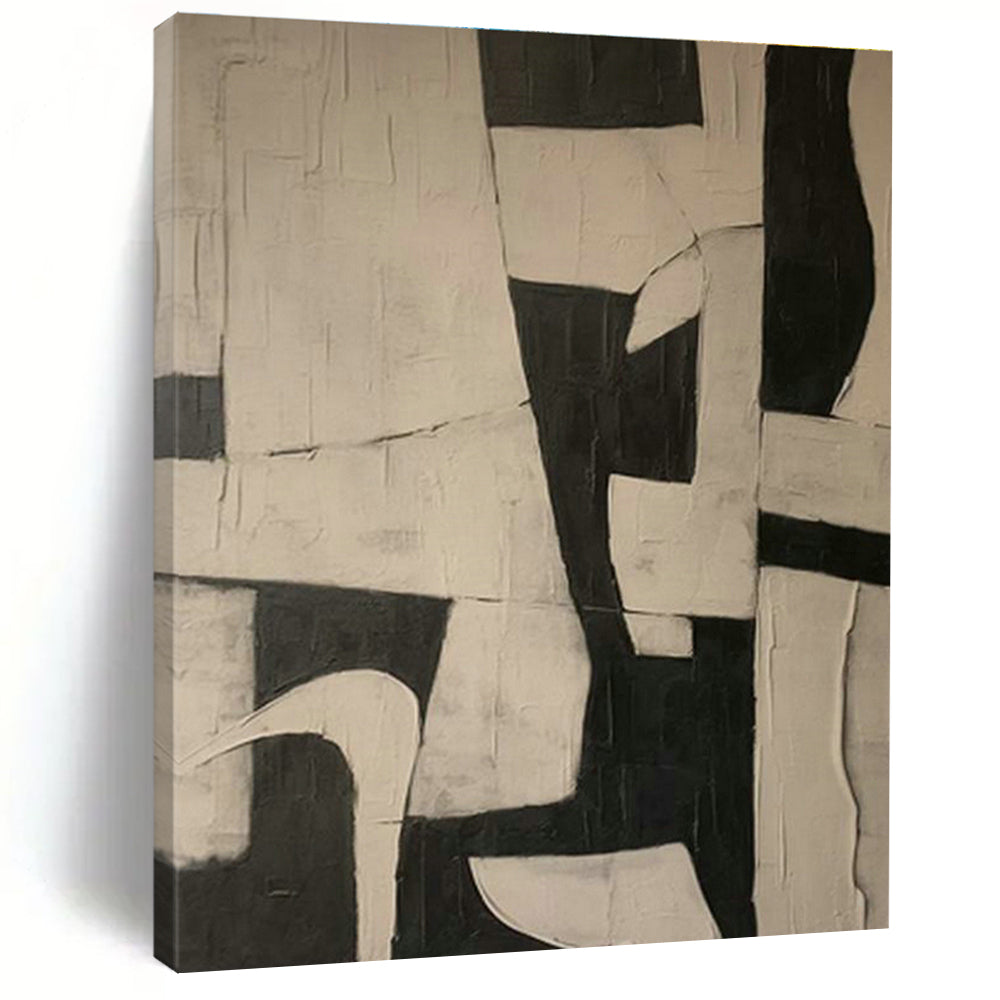 Grandiose Custom Hand-Painted Abstract Painting - Regal Touch for Ballrooms  DLZ0207
