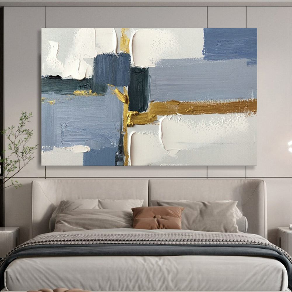 Custom Giant Abstract Hand Painting for Kitchen DLZ2695