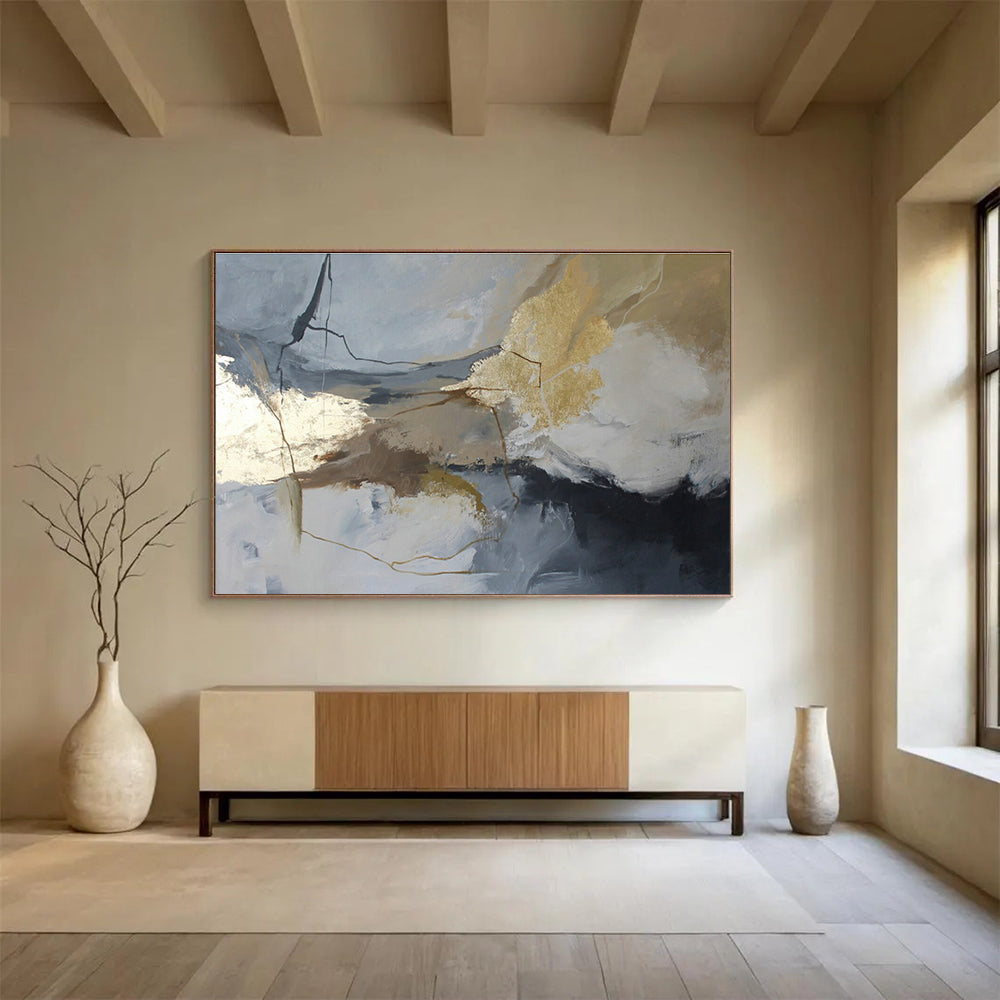 Customized Large-Scale Abstract Hand Painting for Skybridge Observatory DLZ2903