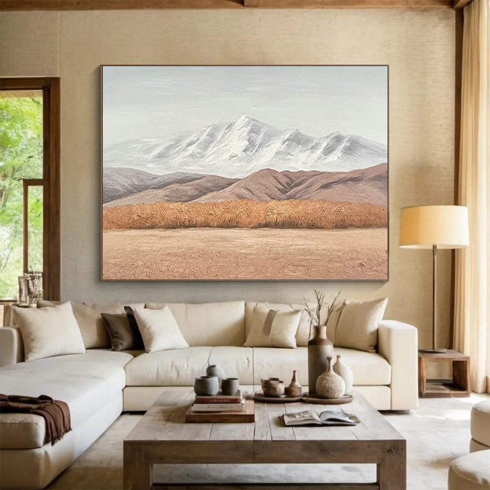 Extra Large Custom Hand-Painted Abstract Canvas for Family Rooms DLZ3274