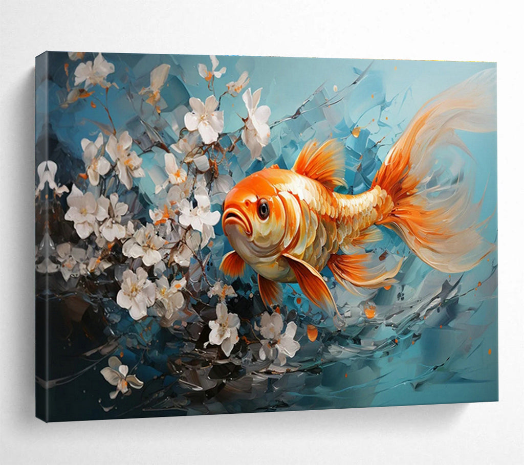 Large Custom Abstract Hand-Painted Art for Urban Vertical Farming Crop Pest Resistance Gene Editing Institute DLZ3148