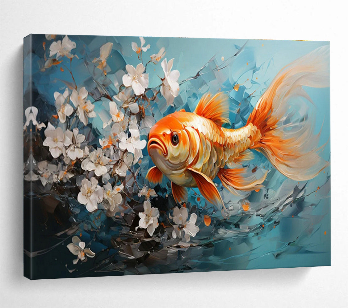 Large Custom Abstract Hand-Painted Art for Urban Vertical Farming Crop Pest Resistance Gene Editing Institute DLZ3148