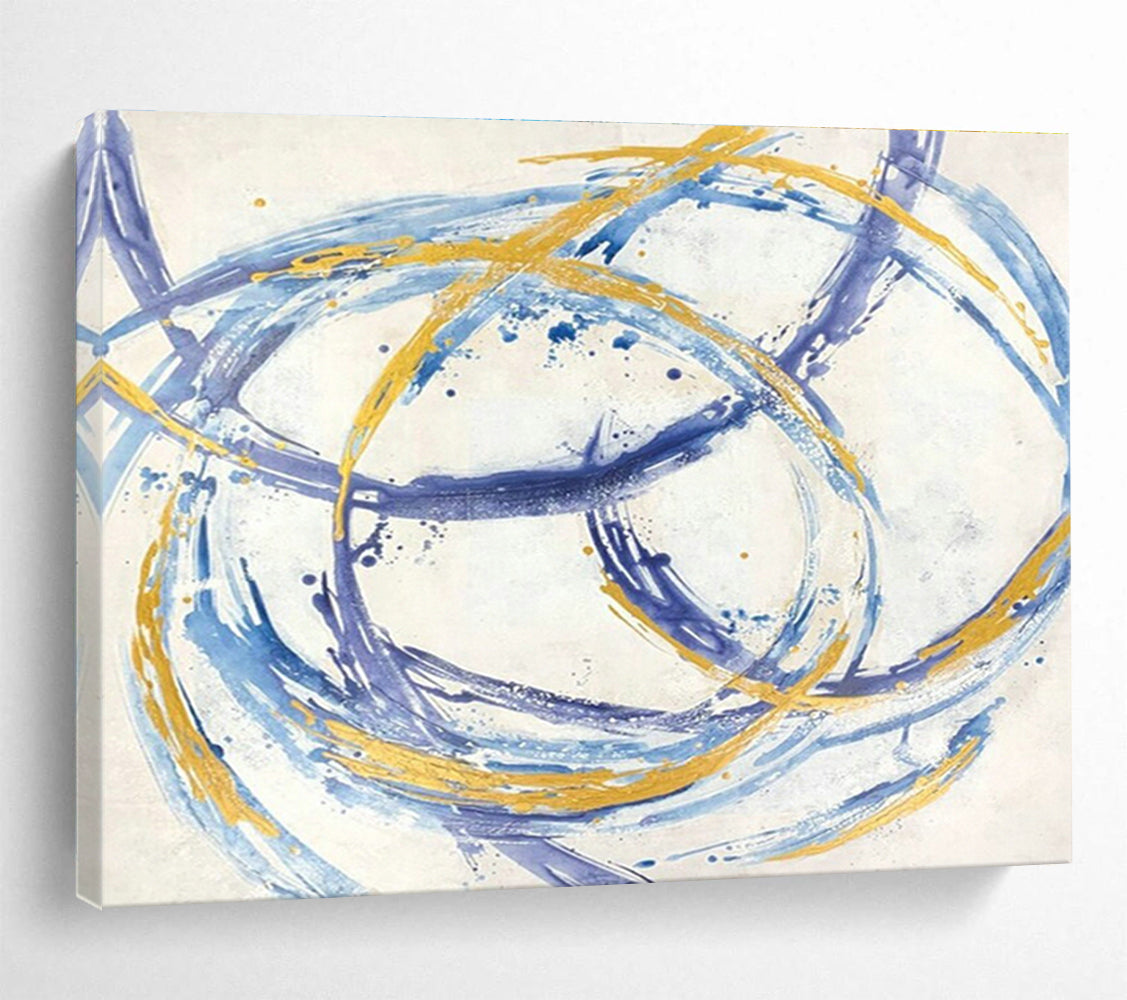 Oversized Hand-Painted Abstract Art, Mixed Media Textures for Creative Studios DLZ3231
