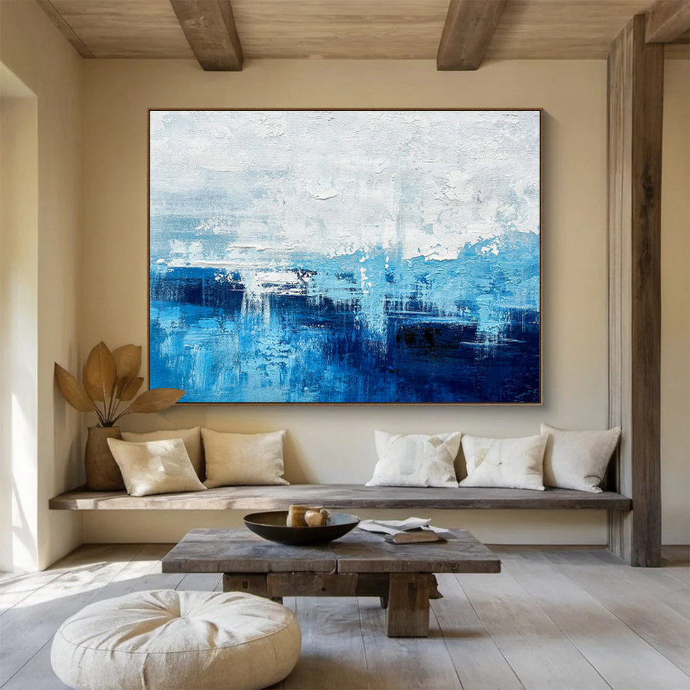 Tailored High-Altitude Wind Energy Conversion Facility Giant Abstract Hand Painting DLZ2659