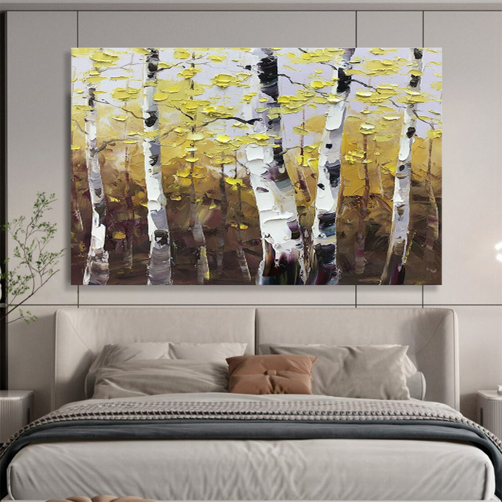 Customized Large-Scale Abstract Hand Painting for Arctic Tundra Vegetation Research Center DLZ3010