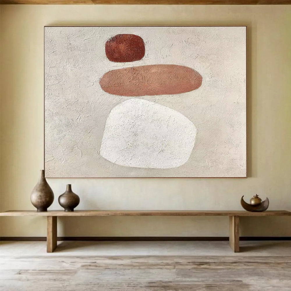 Customized Large-Scale Abstract Hand Painting for Ocean Wave Energy Test Facility DLZ2978