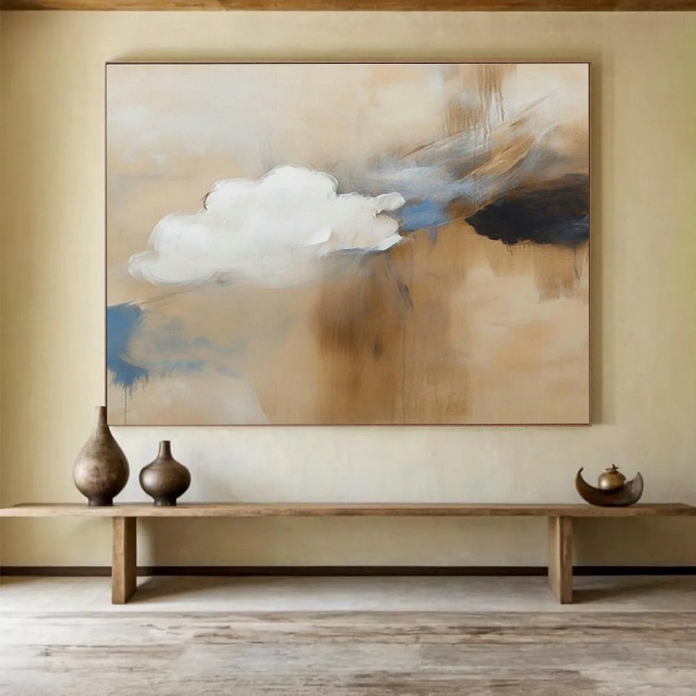 Bespoke Presidential Suite Giant Abstract Hand Painting