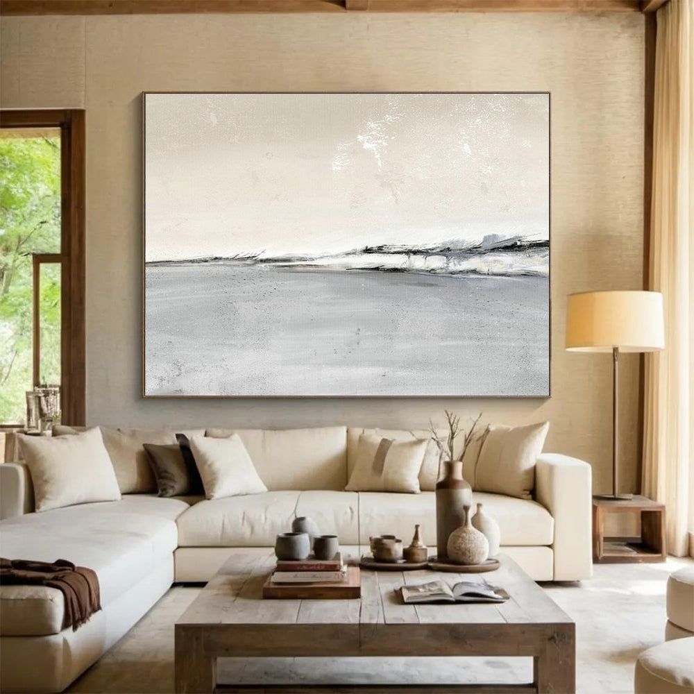Tailored High-Altitude Wind Energy Storage Facility Giant Abstract Hand Painting DLZ2629