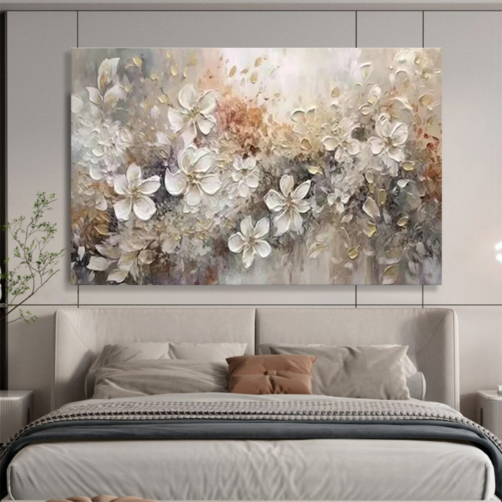 Bespoke Vertical Urban Vertical Aquarium Exhibit Hall Oversized Abstract Hand-Painted Art DLZ2643
