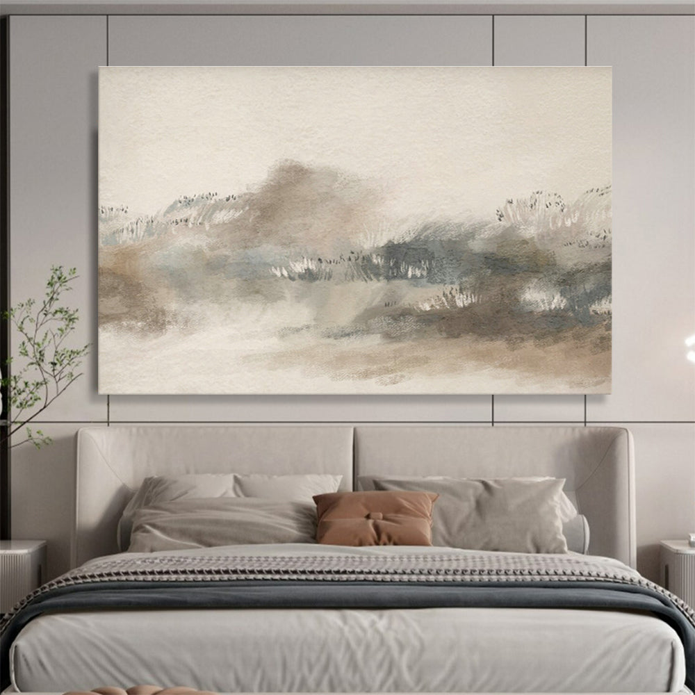 Custom-Made Fusion Energy Power Grid Control Room Large Abstract Hand Painting DLZ2628