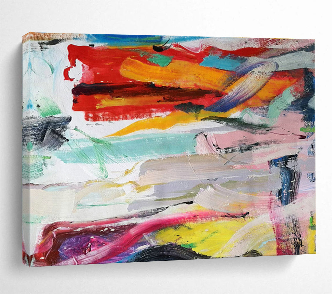 Customized Large Abstract Hand Painting for Museum DLZ2689