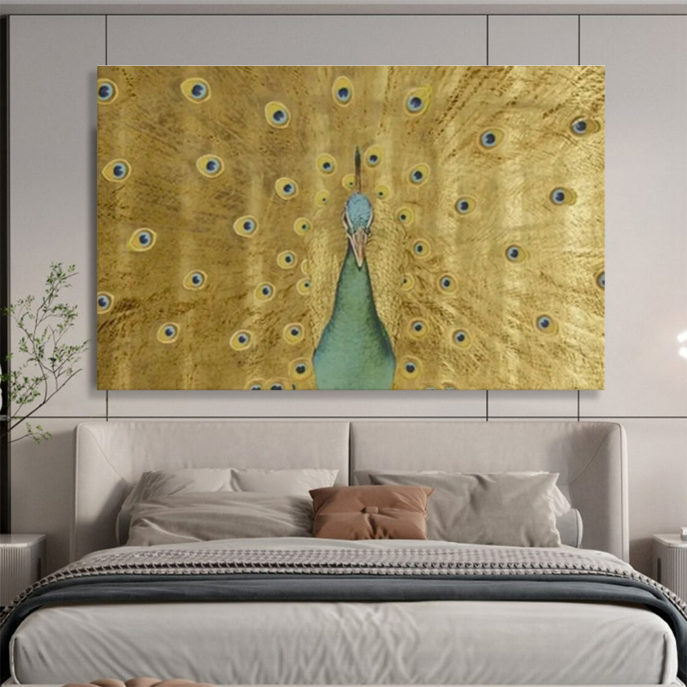 Custom-Made Giant Abstract Hand Painting for Subterranean Geothermal District Heating Network Expansion Center DLZ3124