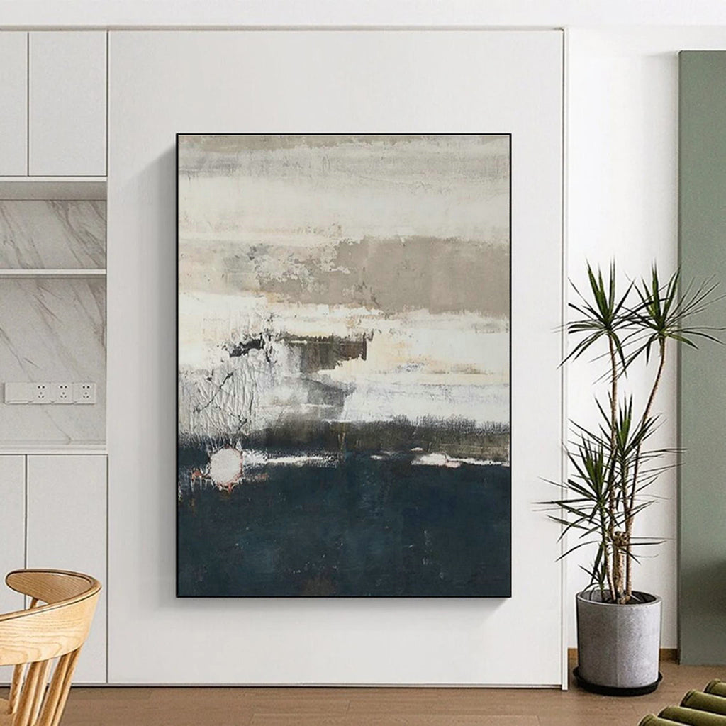 Vast Custom Hand-Painted Abstract Painting - Mythical Vibe for Fantasy Bookstores  DLZ0213