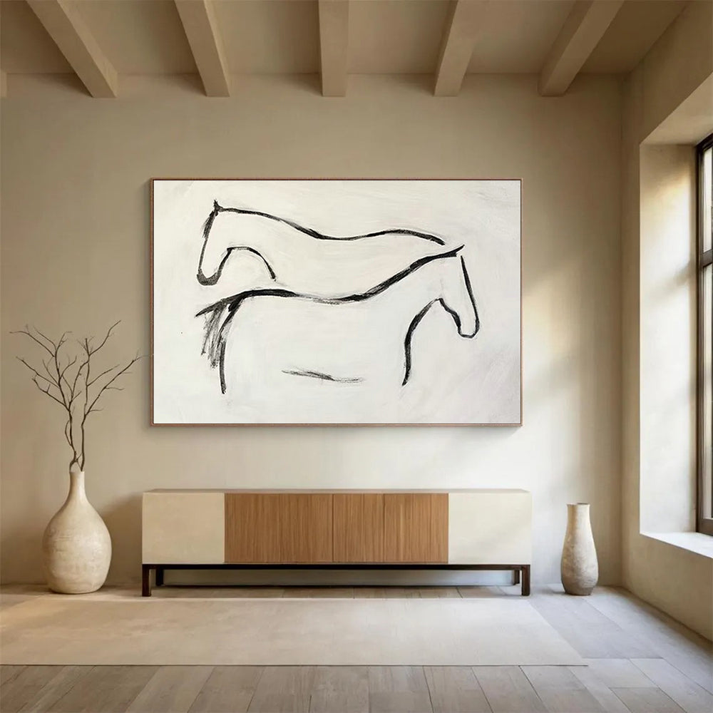 Large Custom Abstract Hand-Painted Art for Underwater Cultural Heritage Virtual Reconstruction and Animation Studio DLZ3135