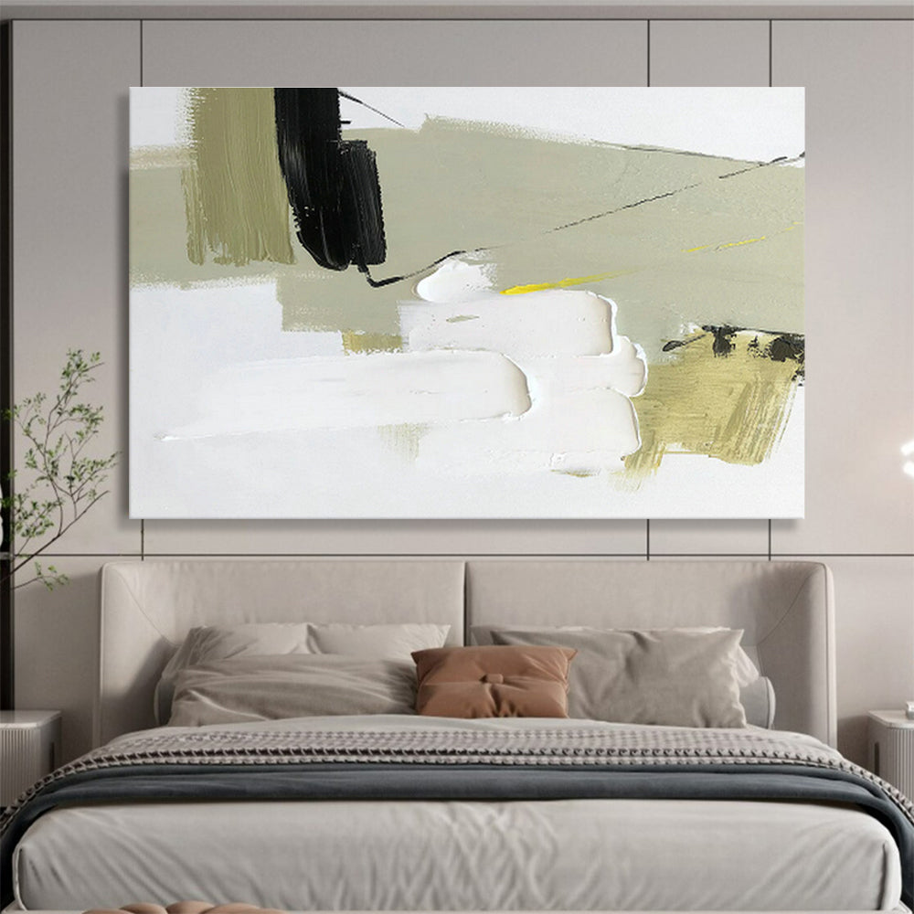 Large-Size Custom Abstract Hand Painting for Negotiation Room DLZ2698
