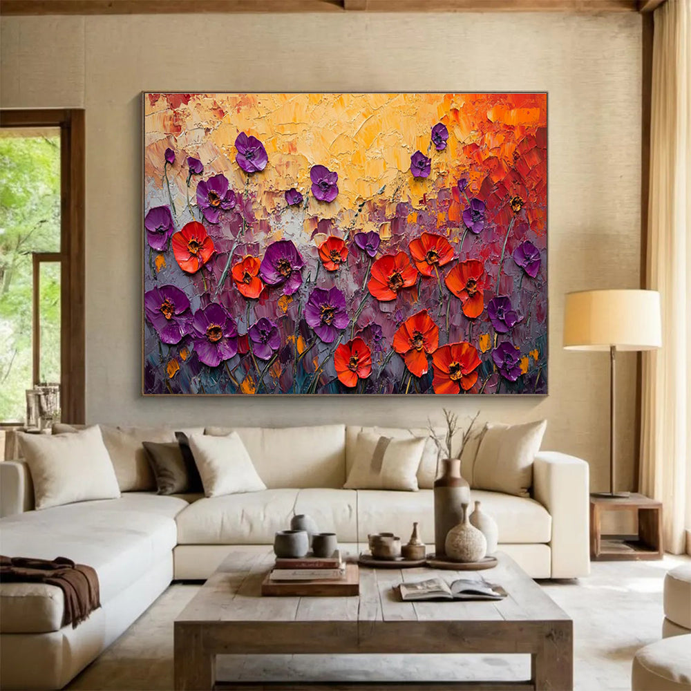Jumbo Custom Hand-Painted Abstract Artwork for Car Showrooms DLZ3285