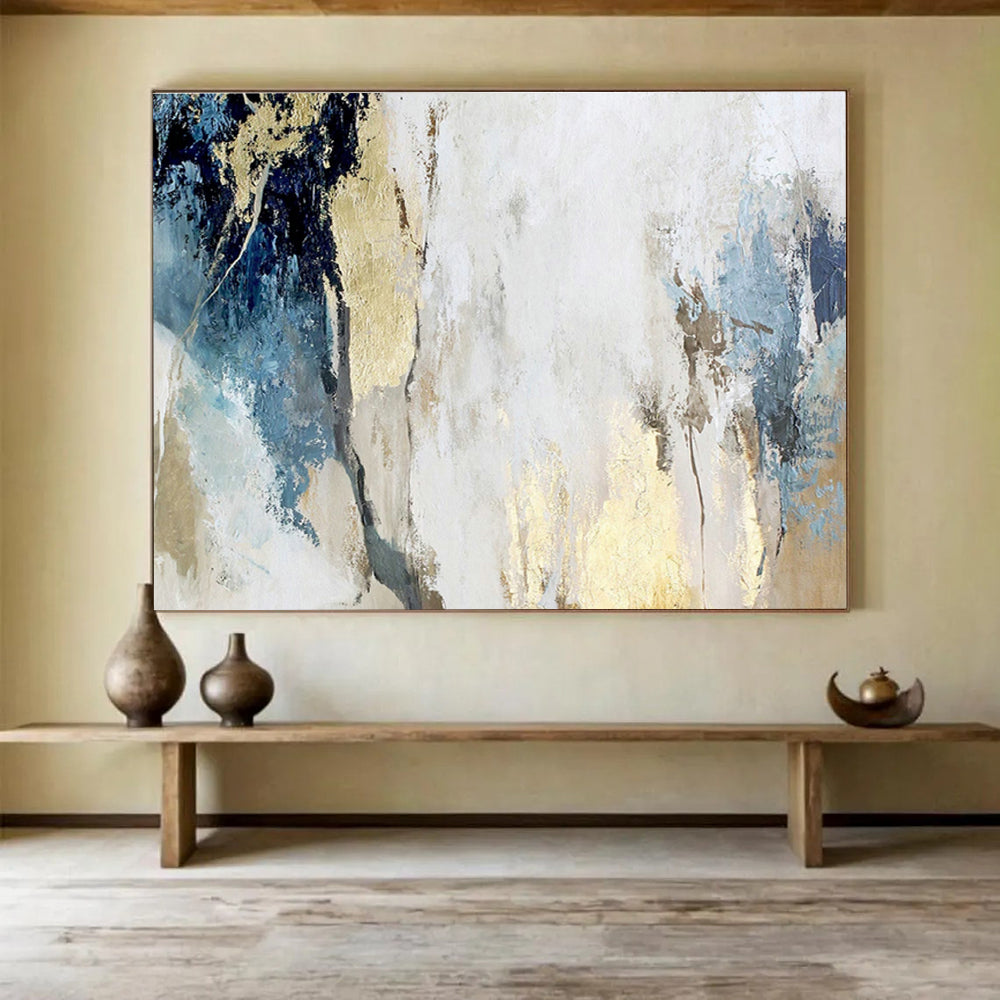 Custom-Made Ski Jump Tower Giant Abstract Hand Painting DLZ2512