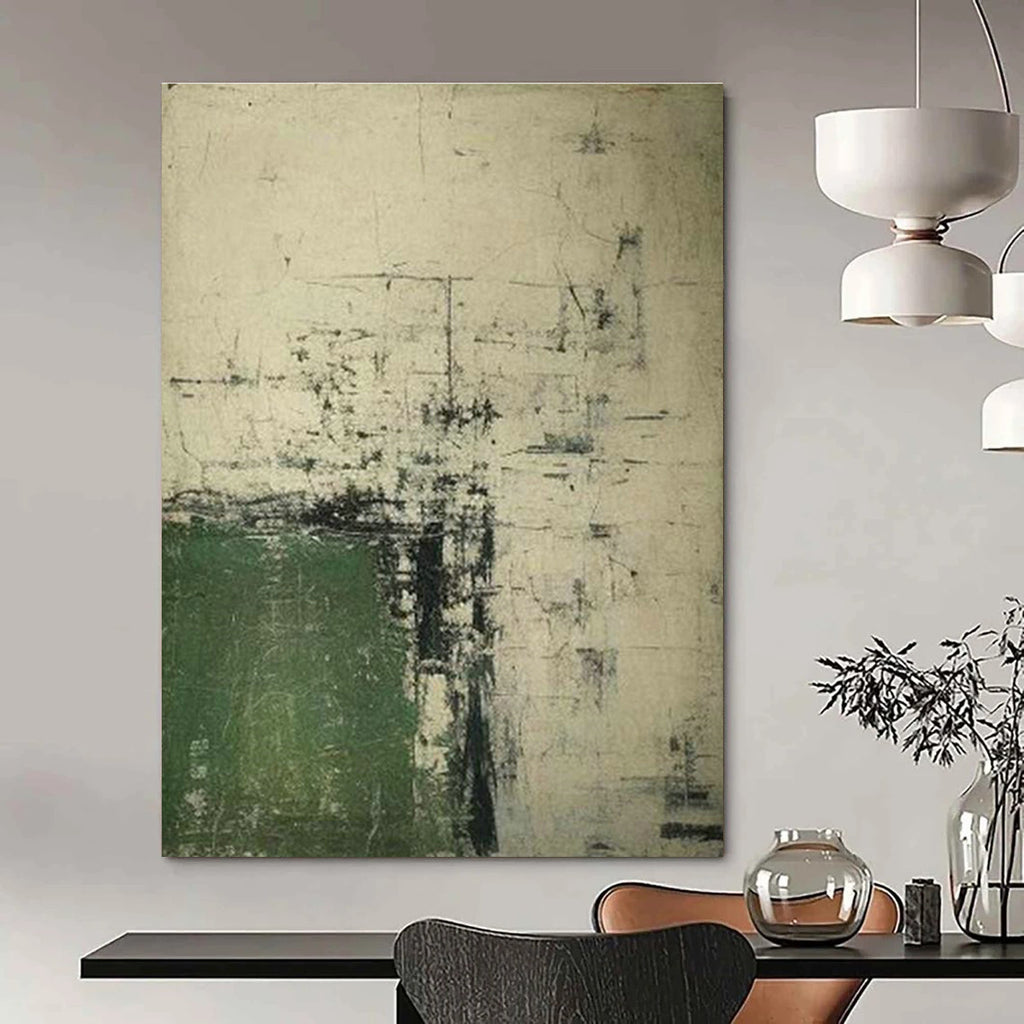 Enormous Custom Hand-Painted Abstract Painting - Artistic Flair for Hat-Making Studios  DLZ0262