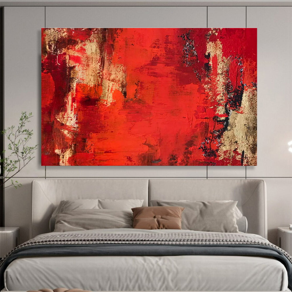 Oversized Custom Hand-Painted Abstract Art for Office DLZ2680