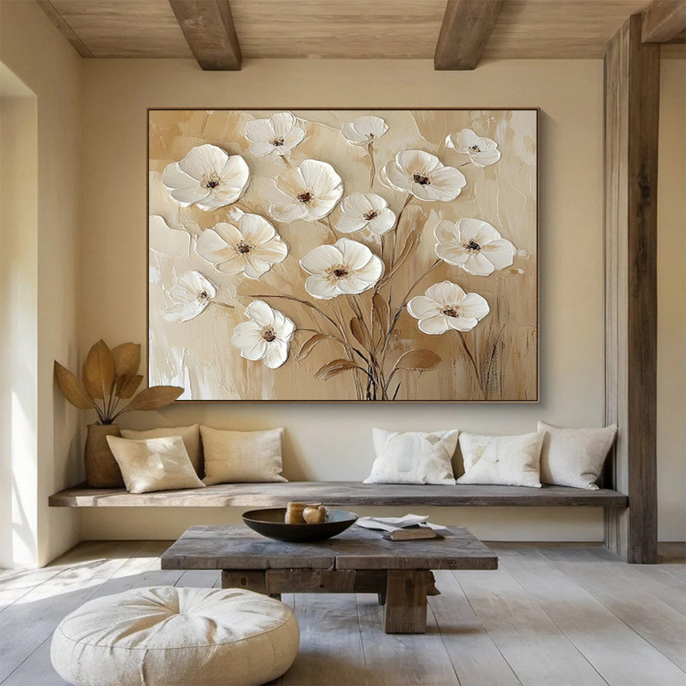 Customized Large-Scale Abstract Hand Painting for Presidential Suite DLZ2693