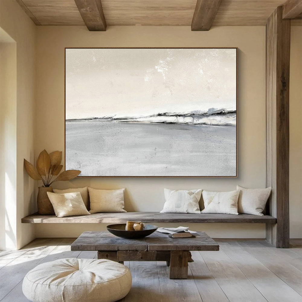 Tailored High-Altitude Wind Energy Storage Facility Giant Abstract Hand Painting DLZ2629