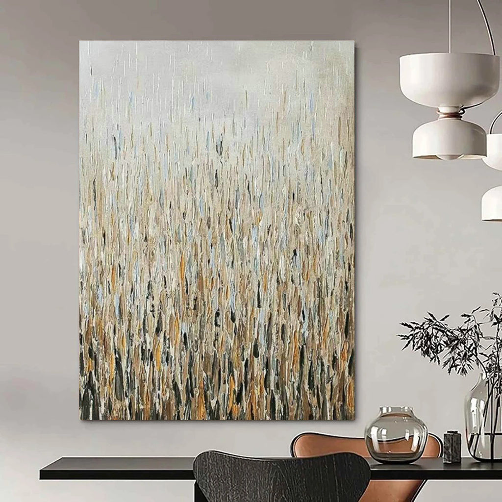 Massive Custom Hand-Painted Abstract Canvas - Creative Buzz for Advertising Photography Studios  DLZ0307