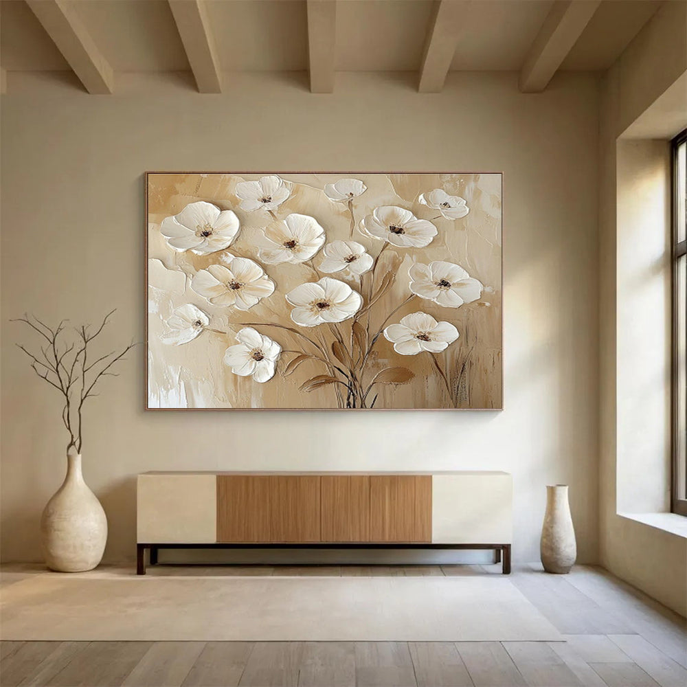 Customized Large-Scale Abstract Hand Painting for Presidential Suite DLZ2693