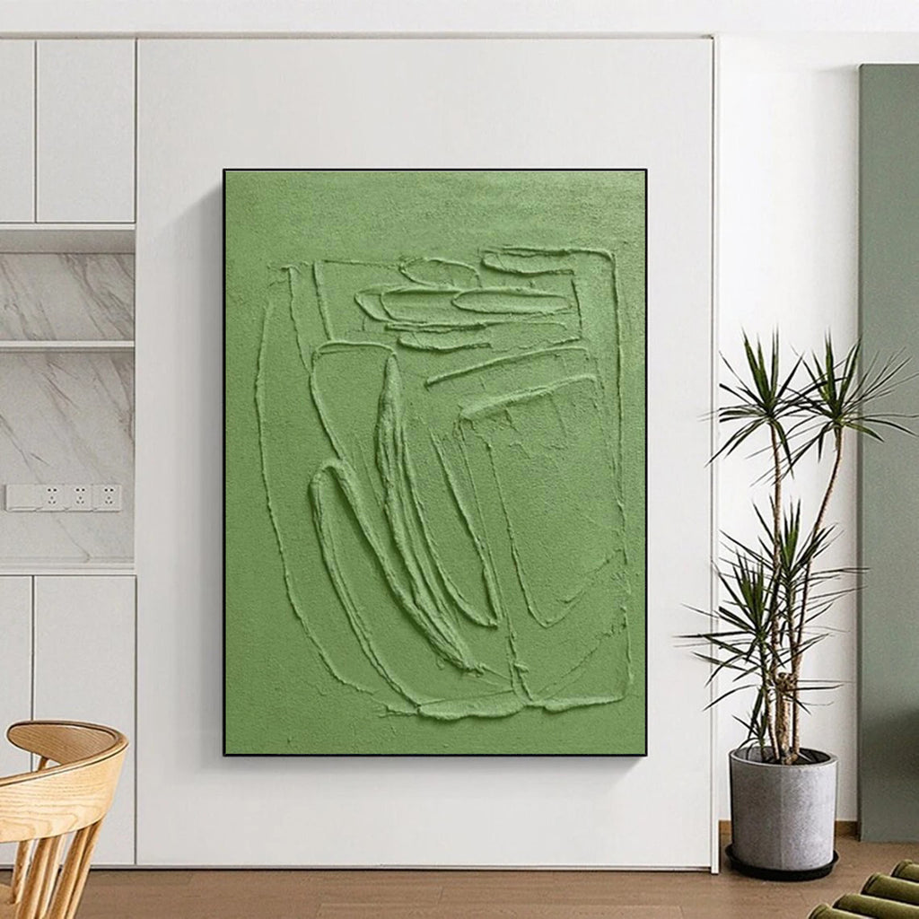 Grand Custom Hand-Painted Abstract Artwork - Artistic Luxury for High-End Jewelry Auctions  DLZ0290