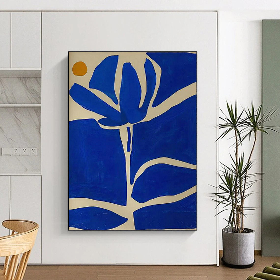 Massive Customizable Hand-Painted Abstract Canvas for Urban Food Forests  DLZ0111
