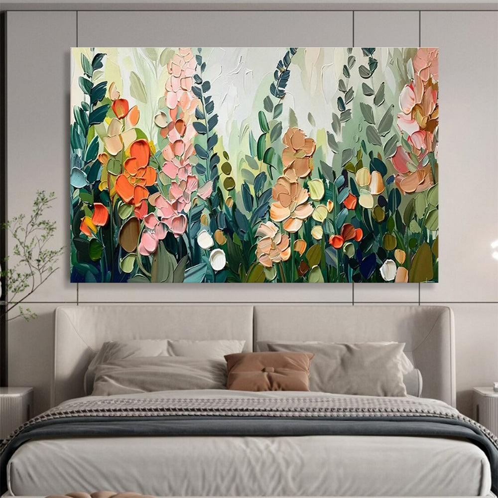 Oversized Custom Hand-Painted Abstract Art for Subterranean Cave Microclimate Research and Monitoring Station DLZ3185
