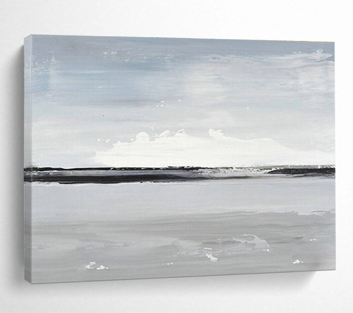 Customized Large-Scale Abstract Hand Painting for Water Treatment Facility Laboratory DLZ2821