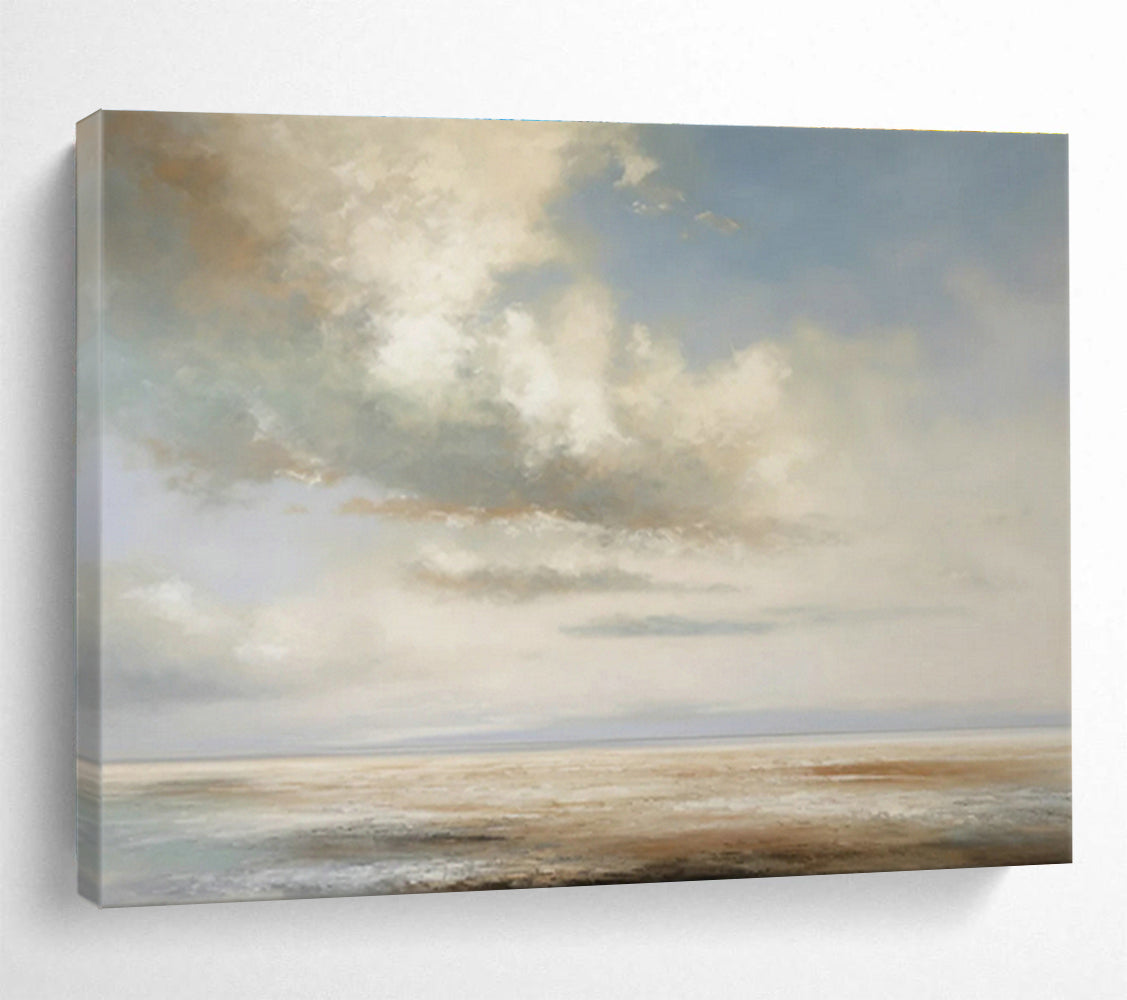 Oversized Custom Hand-Painted Abstract Art for Billiard Hall DLZ2718