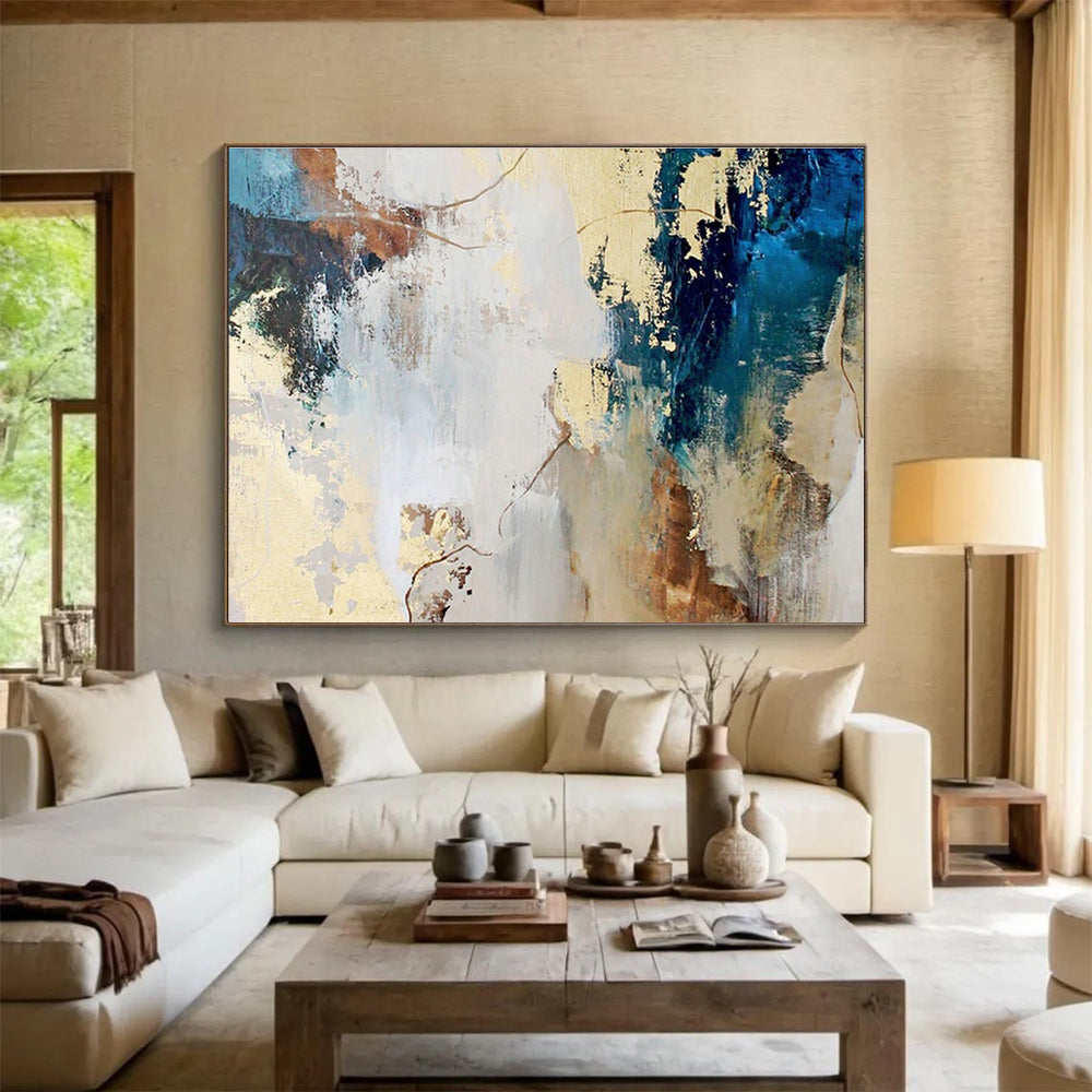 Customizable Drone Port Giant Abstract Hand-Painted Art DLZ2514