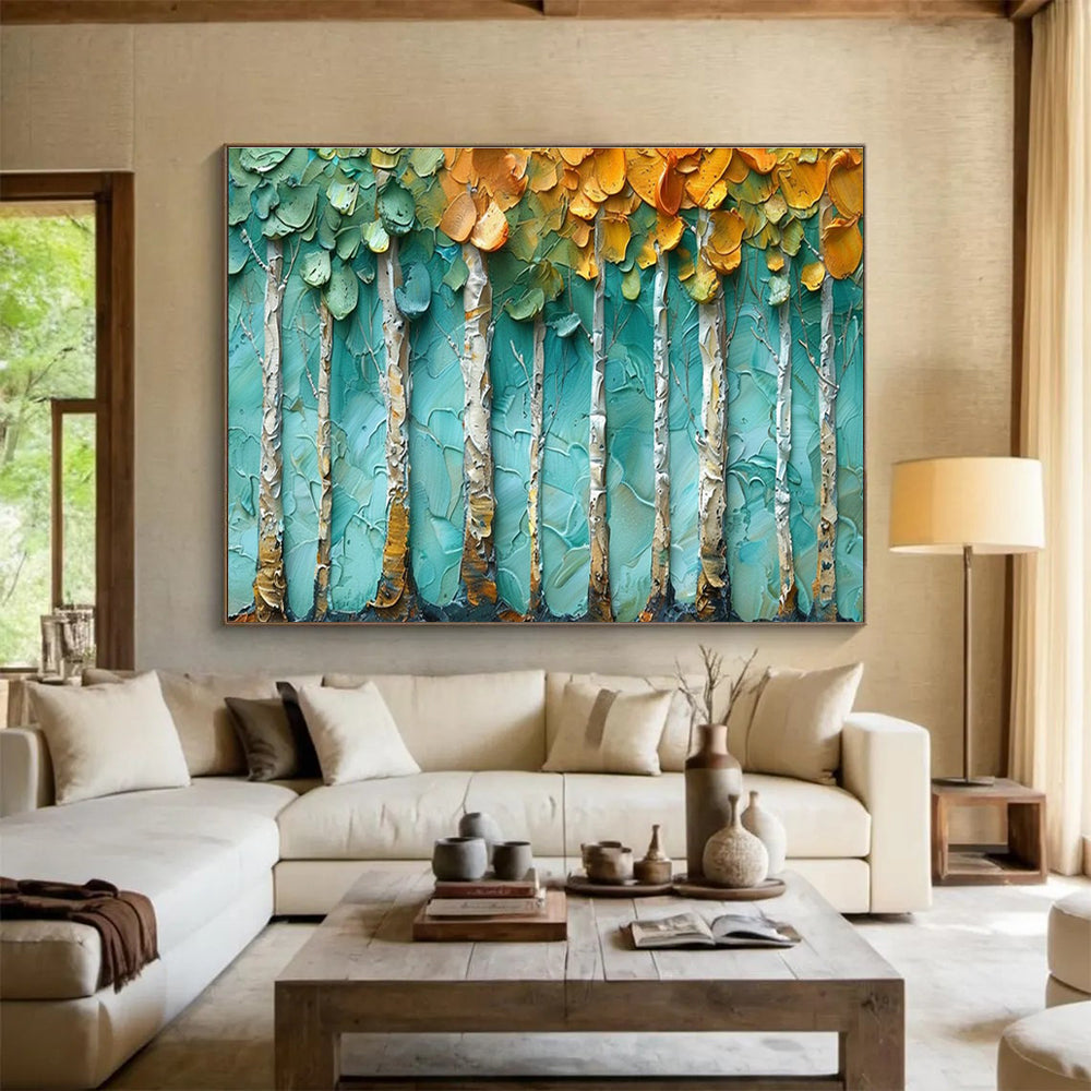 Oversized Custom Hand-Painted Abstract Art for Antarctic Marine Mammal Population Genetics and Evolution Research Station DLZ3206