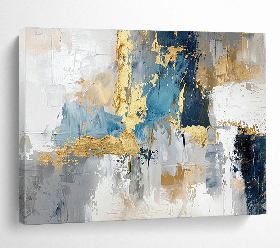 Large-Size Custom Abstract Hand Painting for Badminton Hall DLZ2728