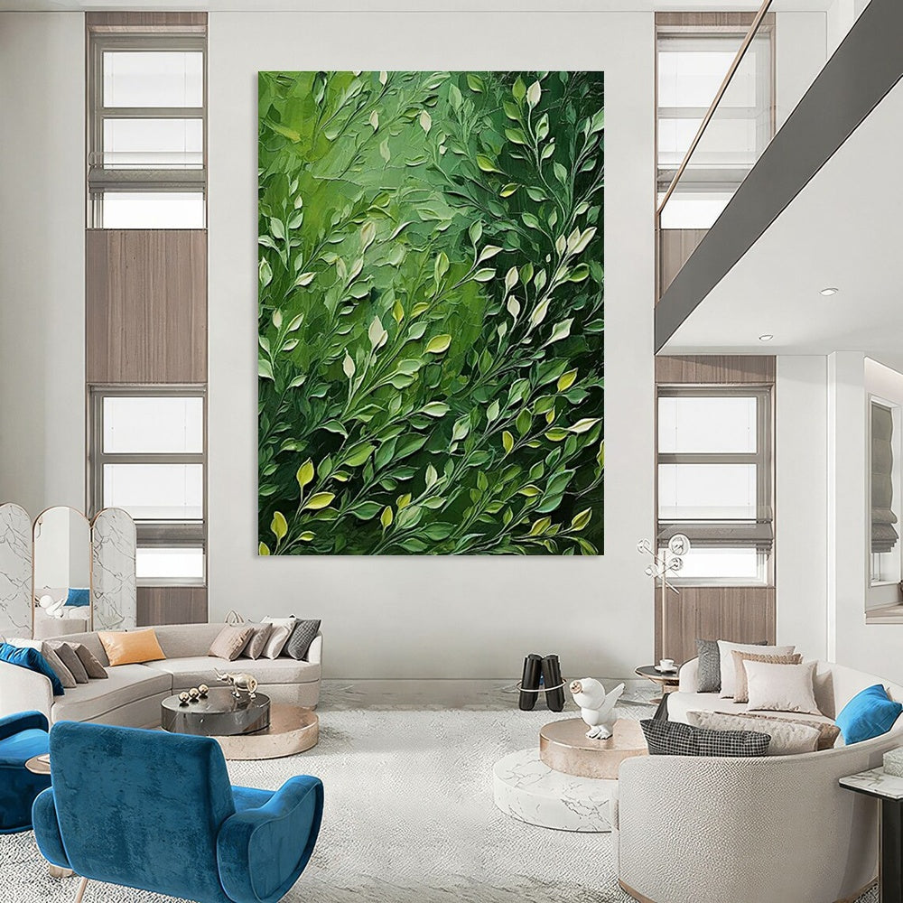 Vast Large-Scale Custom Hand-Painted Abstract Canvas - Artistic Imagination for Science Fiction Conventions  DLZ0291