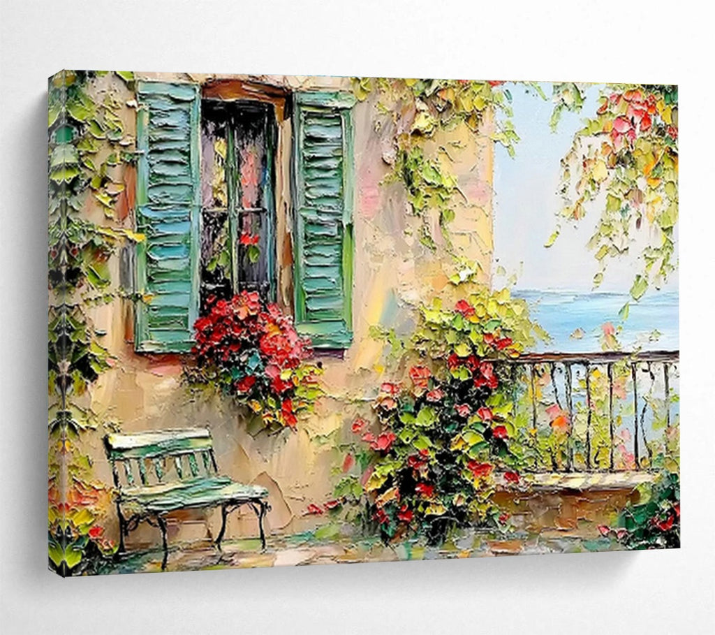 Customized Large-Scale Abstract Hand Painting for Subterranean Aquarium Temperature and Humidity Control Facility DLZ3076