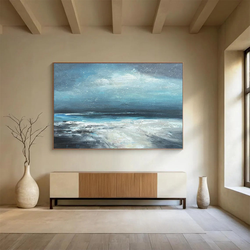 Bespoke Laboratory Oversized Abstract Hand-Painted Wall Art