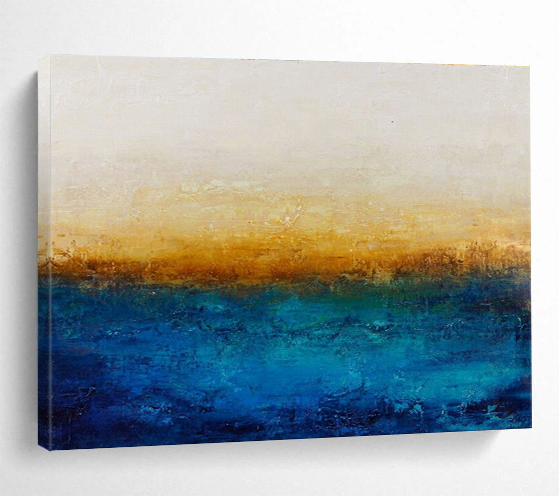 Large Geometric Abstract Canvas - Made to Order Oil on Linen for Office Decor