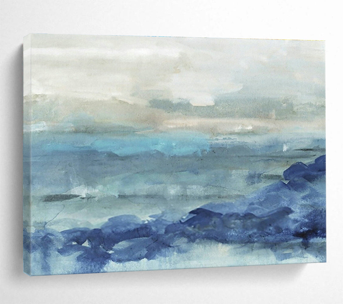 Large-Size Custom Abstract Hand Painting for Helicopter Landing Pad Control Tower DLZ2798